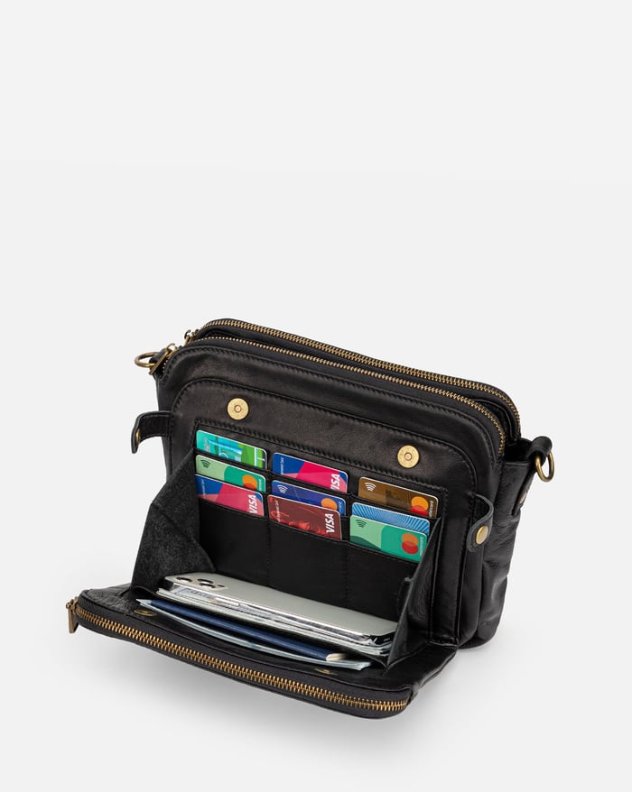 Emilie™ | Sleek Three-Layer Crossbody Bag