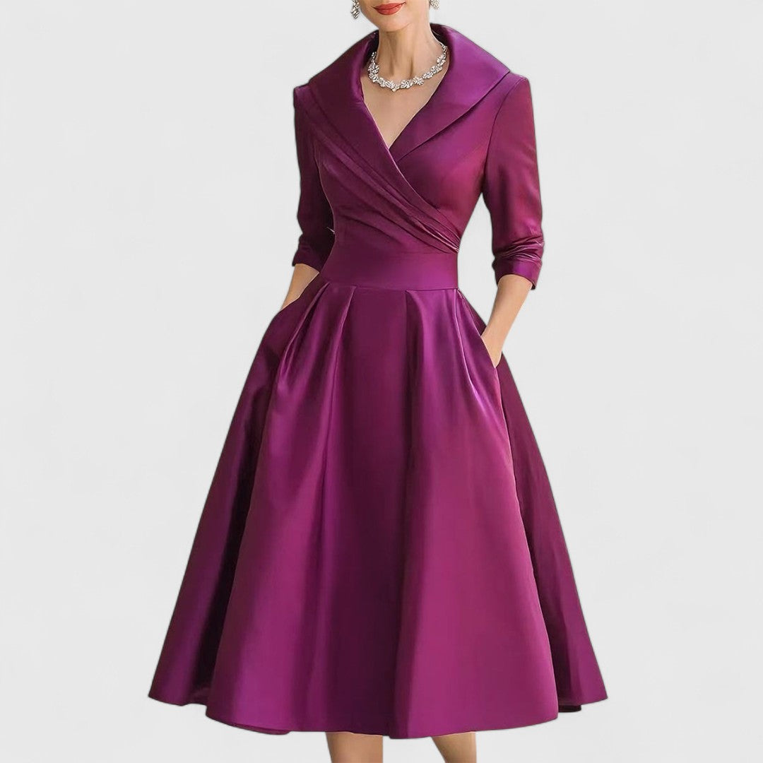 Olivia™ | Elegant Midi Dress