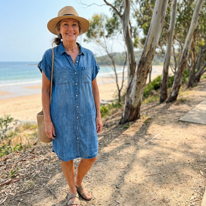 Grace™ | Kalira Everyday Denim Dress