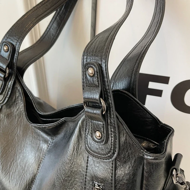 Kaylee™ | Dual Zipper Shoulder Bag