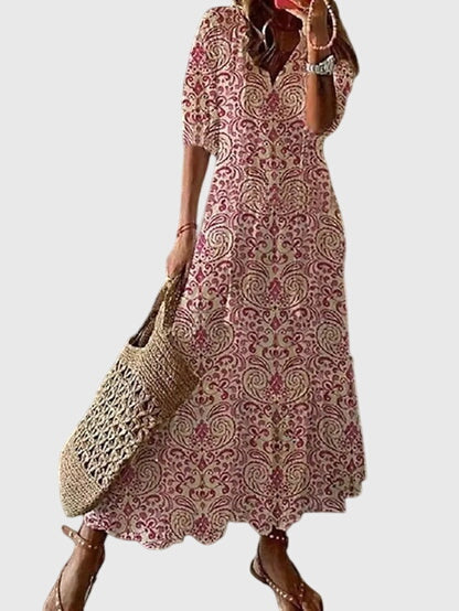 Addison™ | Boho Vintage Summer Dress