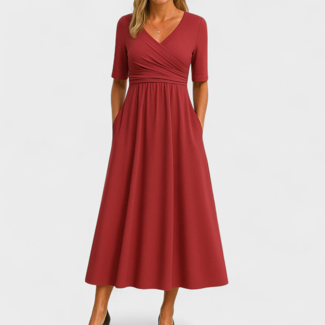 Ashley™ | Ida Elegant Midi Dress