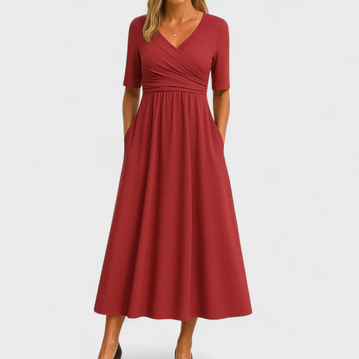 Ashley™ | Ida Elegant Midi Dress