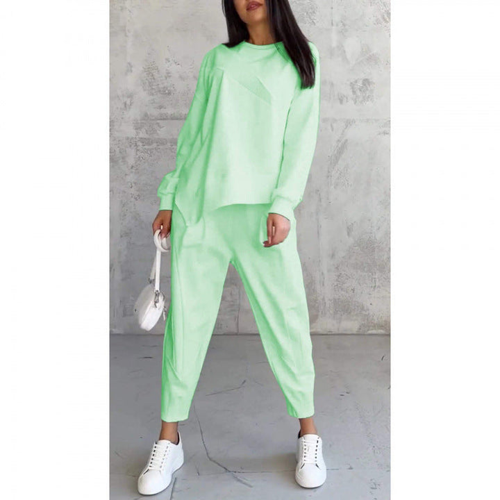 Amelia™ | Irregular Hem Sweatsuit