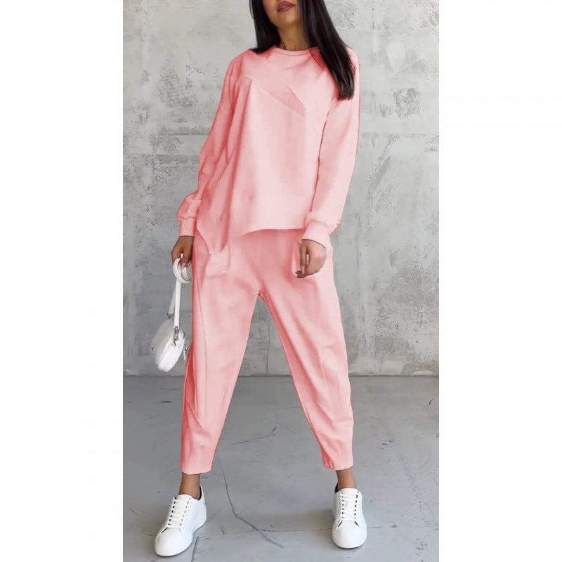 Amelia™ | Irregular Hem Sweatsuit