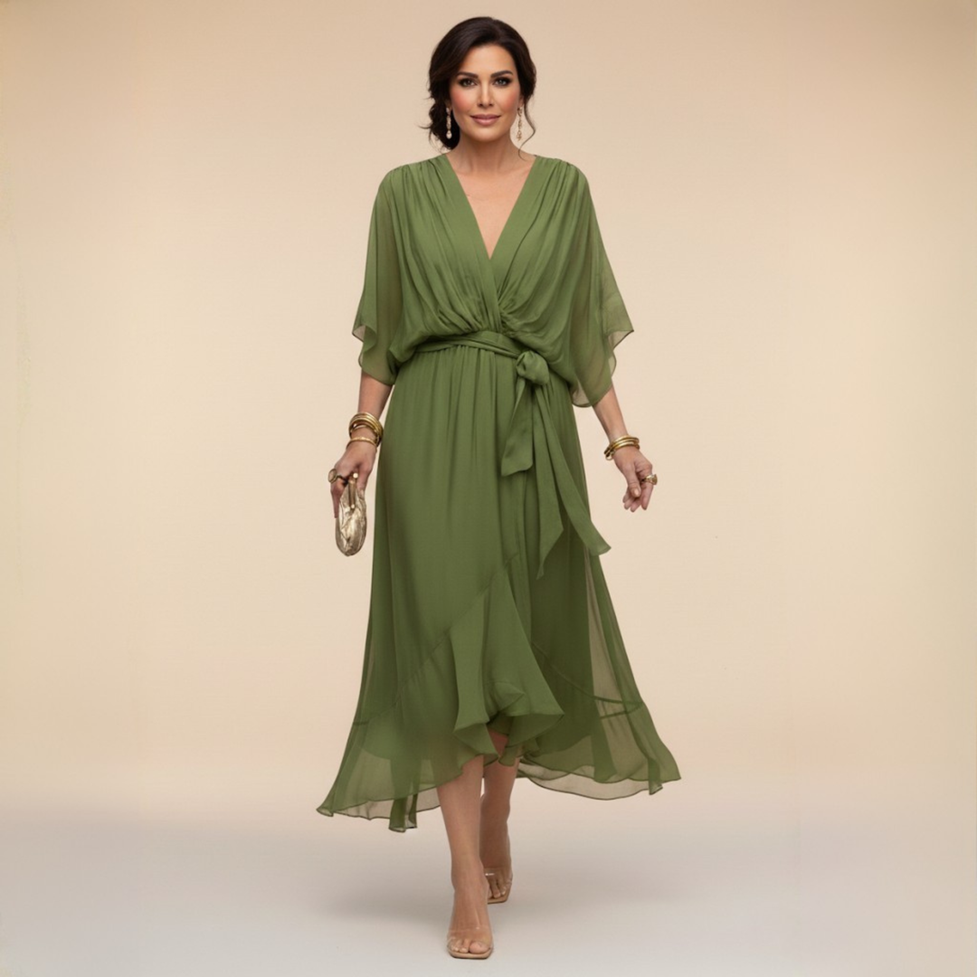 Violet™ | Elegant Chiffon Dress