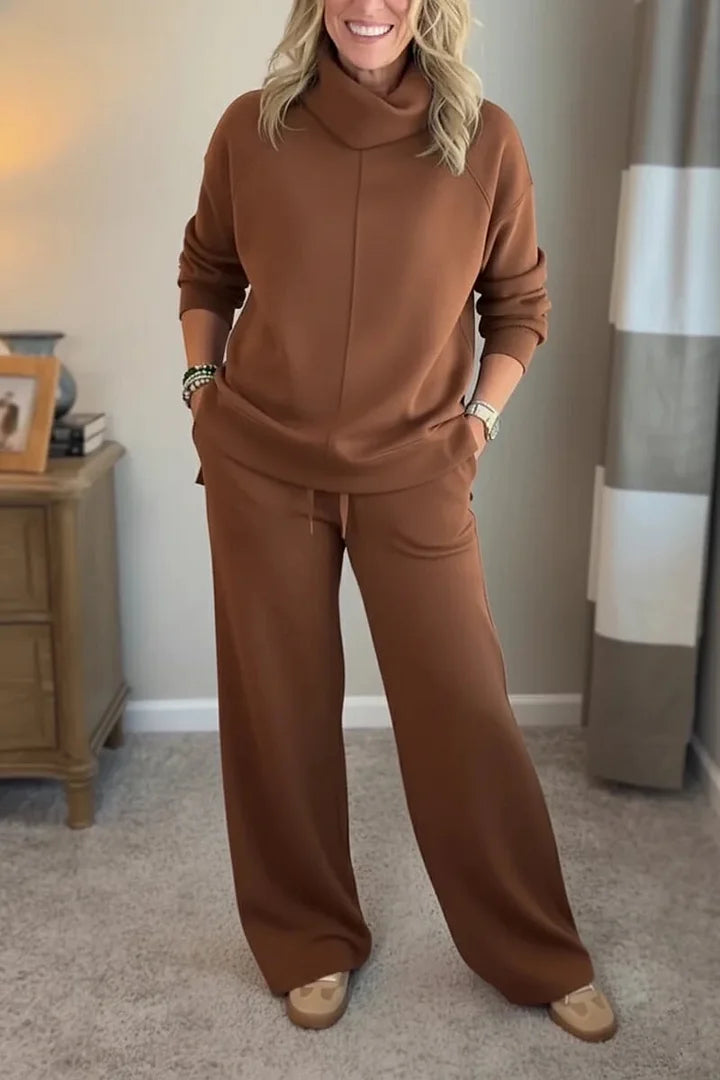 Abigail™ | Casual Turtle-neck 2 Piece