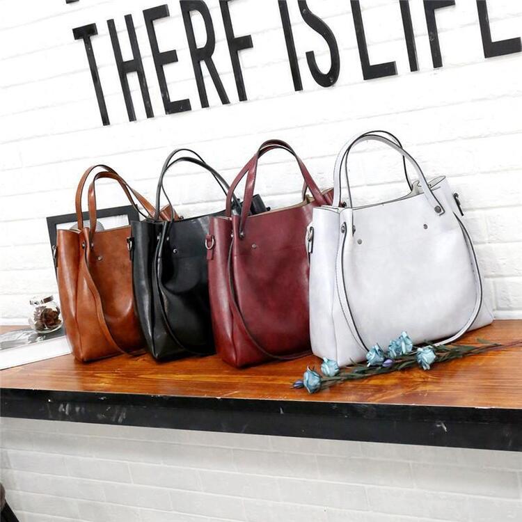 Maude™ | Sutton Stylish Retro 4-Piece Bag Set