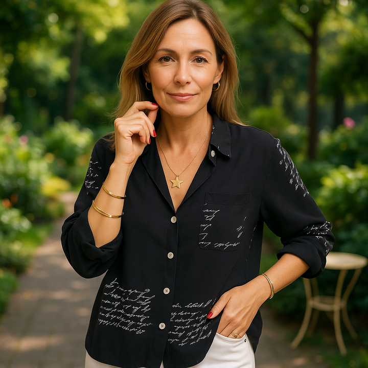 Brittany™ | BELLA Cotton Blouse