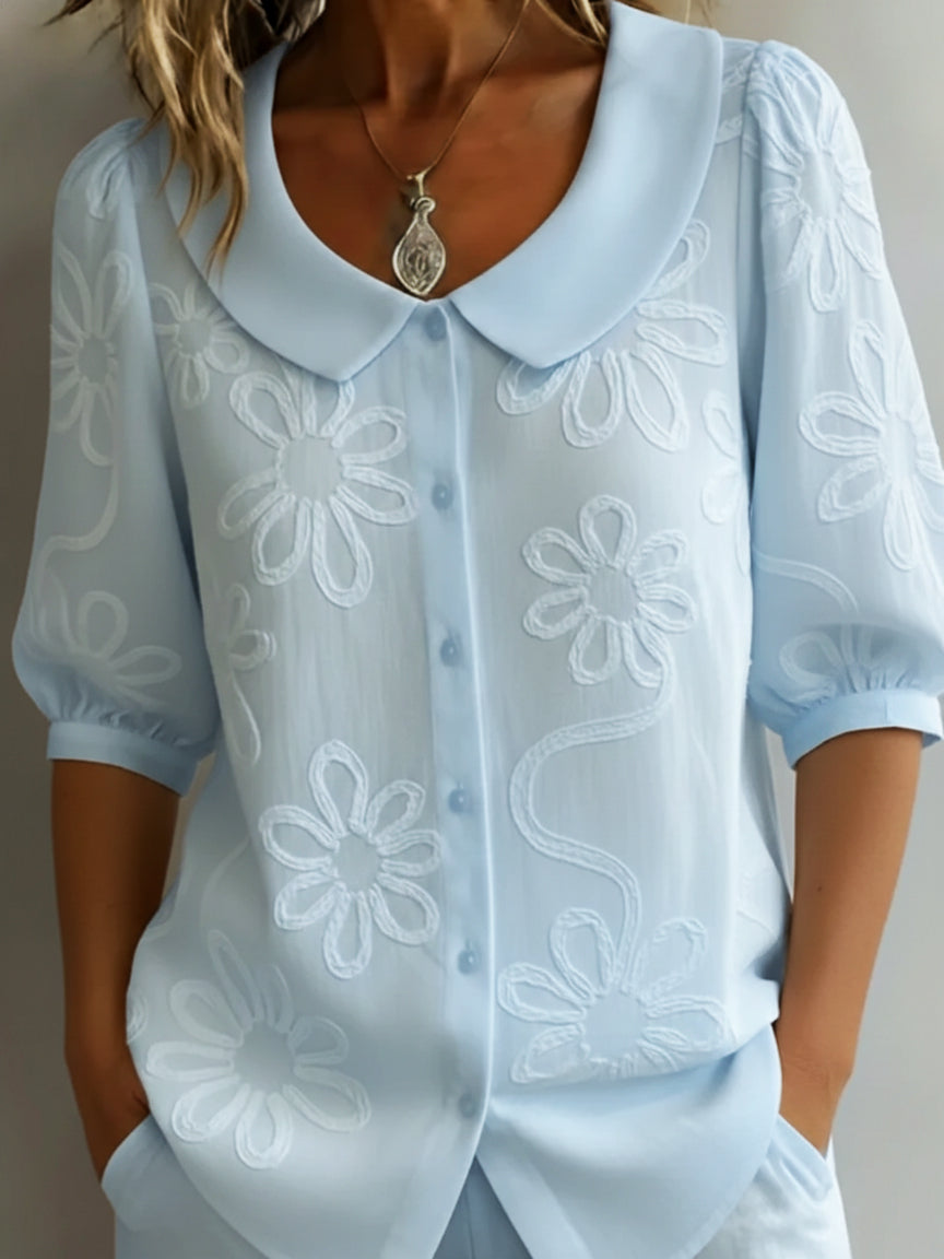 Emma™ | Elegant Floral Blouse