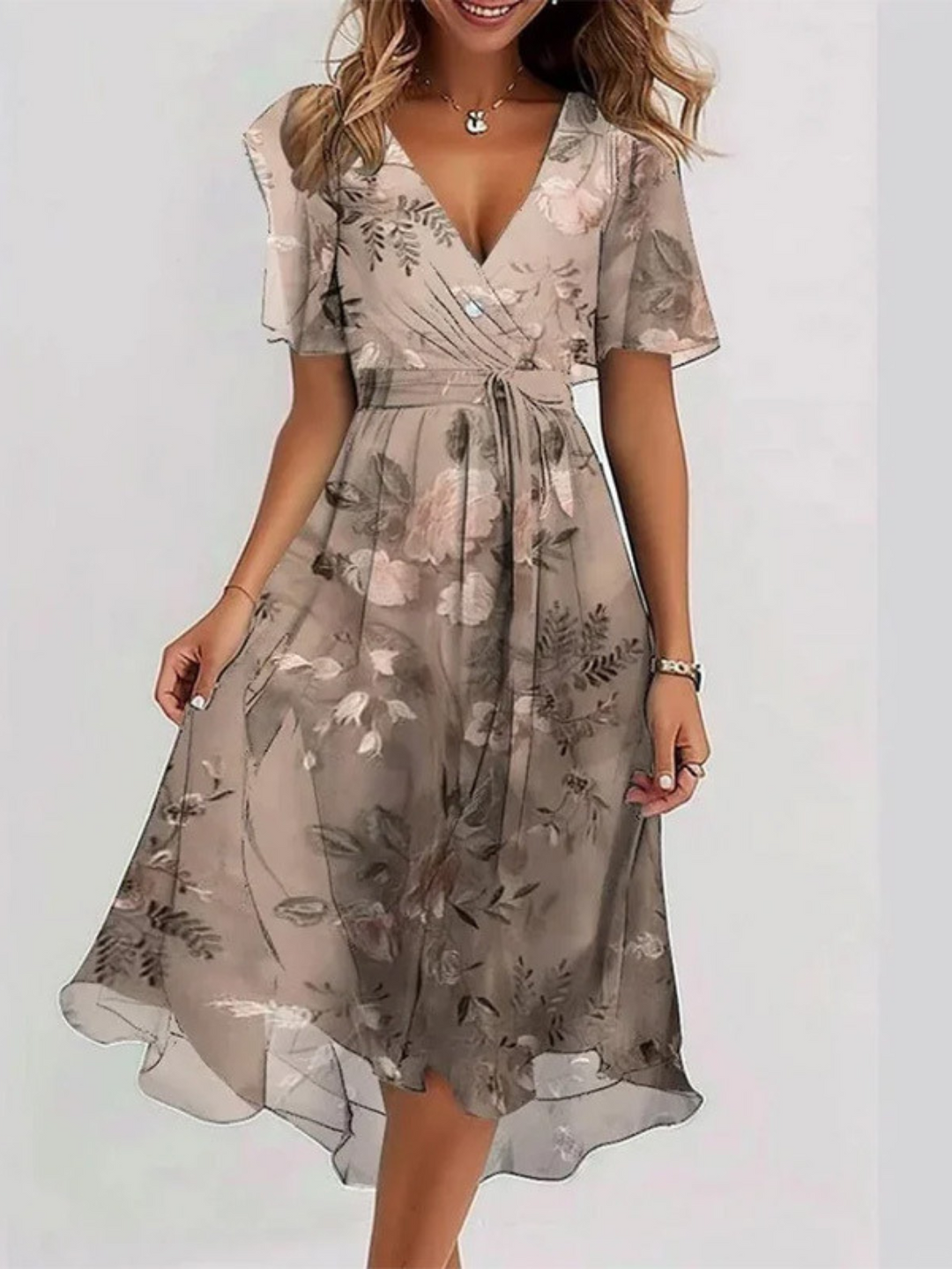 Mackenzie™ | Summer Dress With Belly Cover