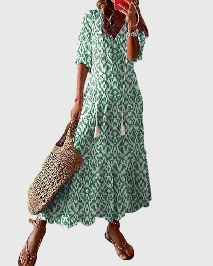 Addison™ | Boho Vintage Summer Dress