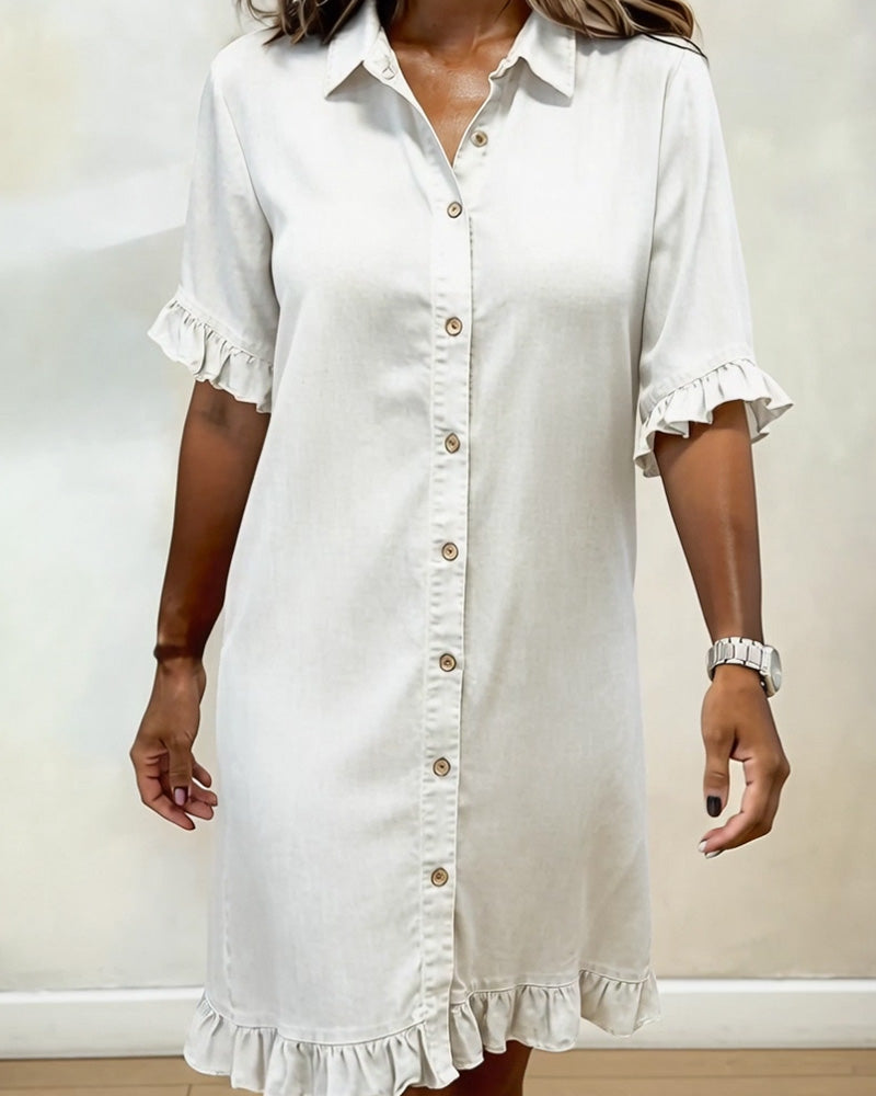 Luna™ | Comfortable Denim Dress