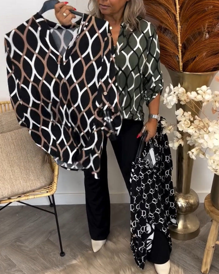 Meri™ Graphic Print Blouse