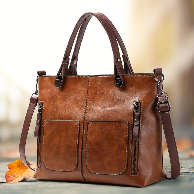 Victoria™ | Iconic Retro PU Leather Crossbody Handbag