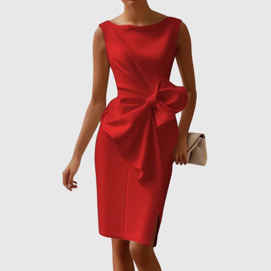Trinity™ | Stylish Sleeveless Midi Dress