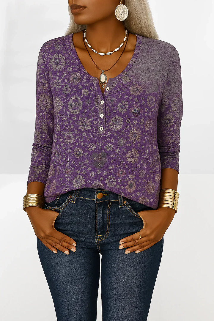 Chloe™ | Maéva Casual Cotton Blouse