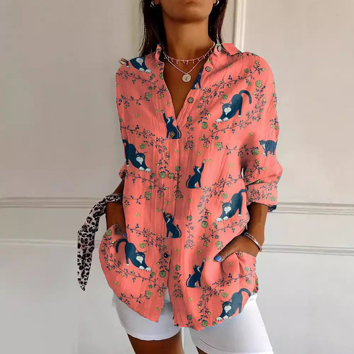 Natalie™ | MAËLI Cotton Blouse