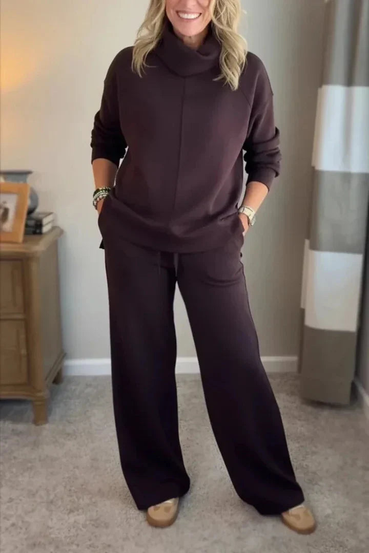 Abigail™ | Casual Turtle-neck 2 Piece