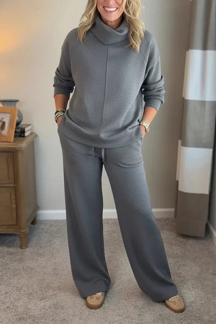 Abigail™ | Casual Turtle-neck 2 Piece