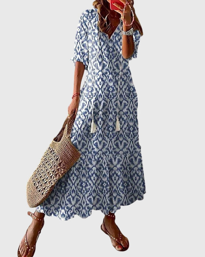 Addison™ | Boho Vintage Summer Dress