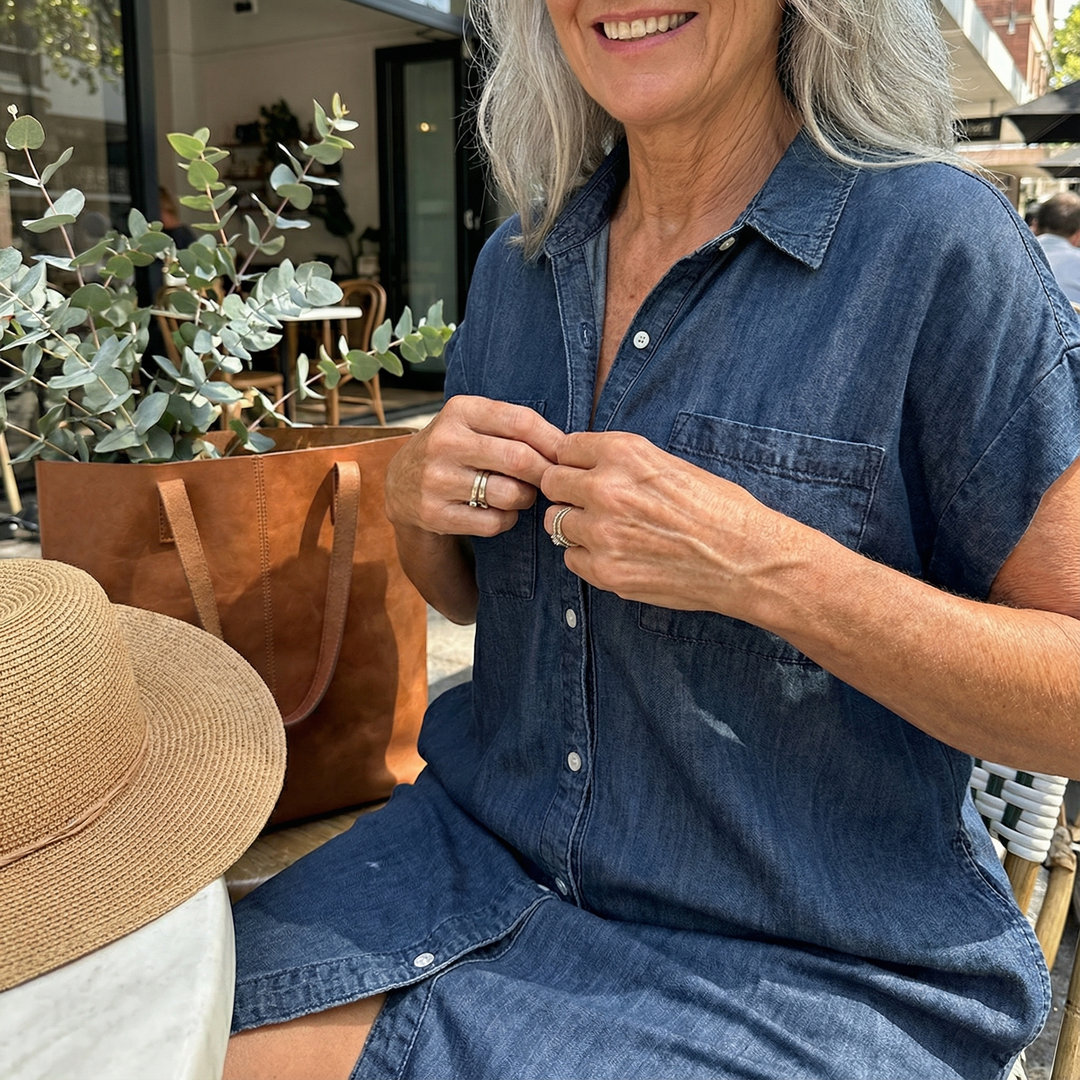 Grace™ | Kalira Everyday Denim Dress