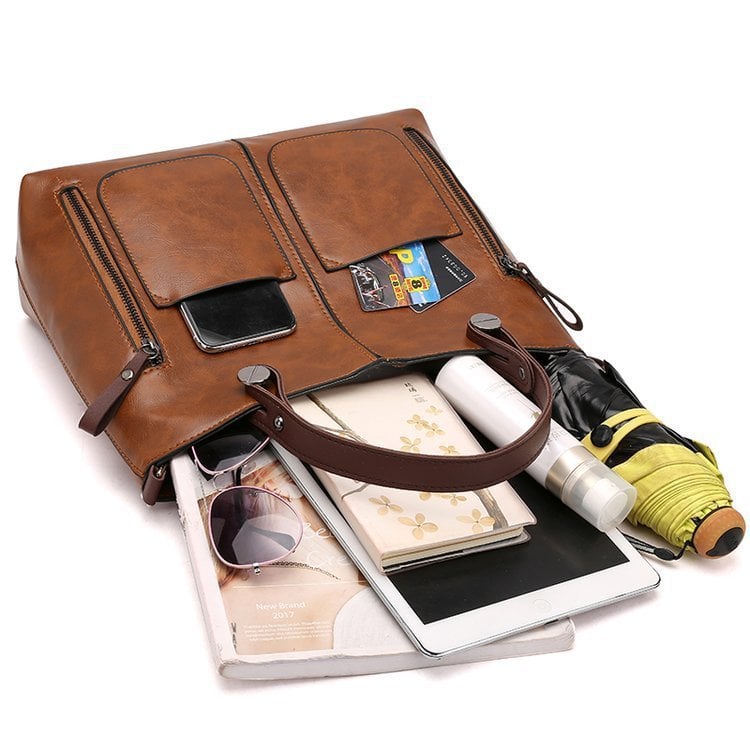 Victoria™ | Iconic Retro PU Leather Crossbody Handbag