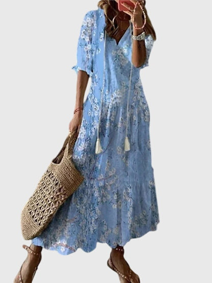 Addison™ | Boho Vintage Summer Dress