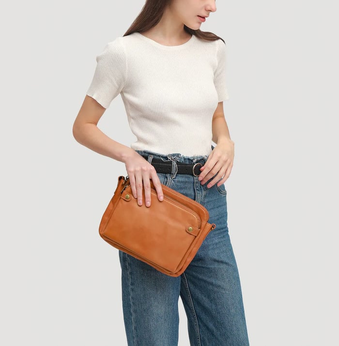 Emilie™ | Sleek Three-Layer Crossbody Bag
