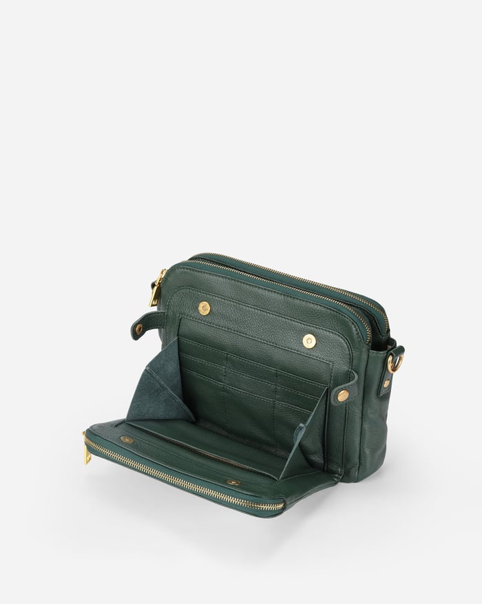 Emilie™ | Sleek Three-Layer Crossbody Bag