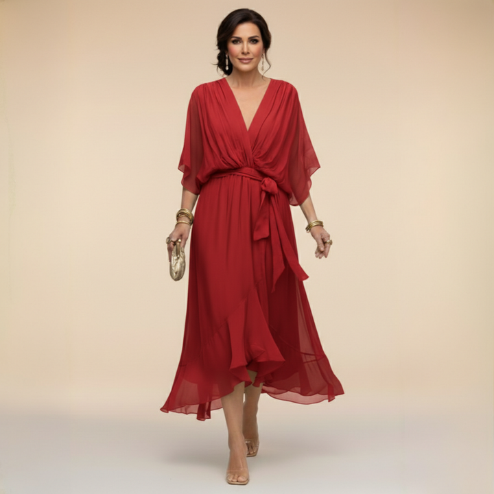Violet™ | Elegant Chiffon Dress