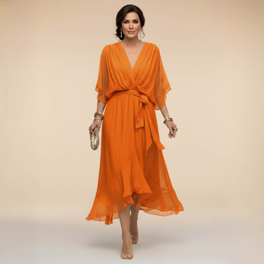 Violet™ | Elegant Chiffon Dress