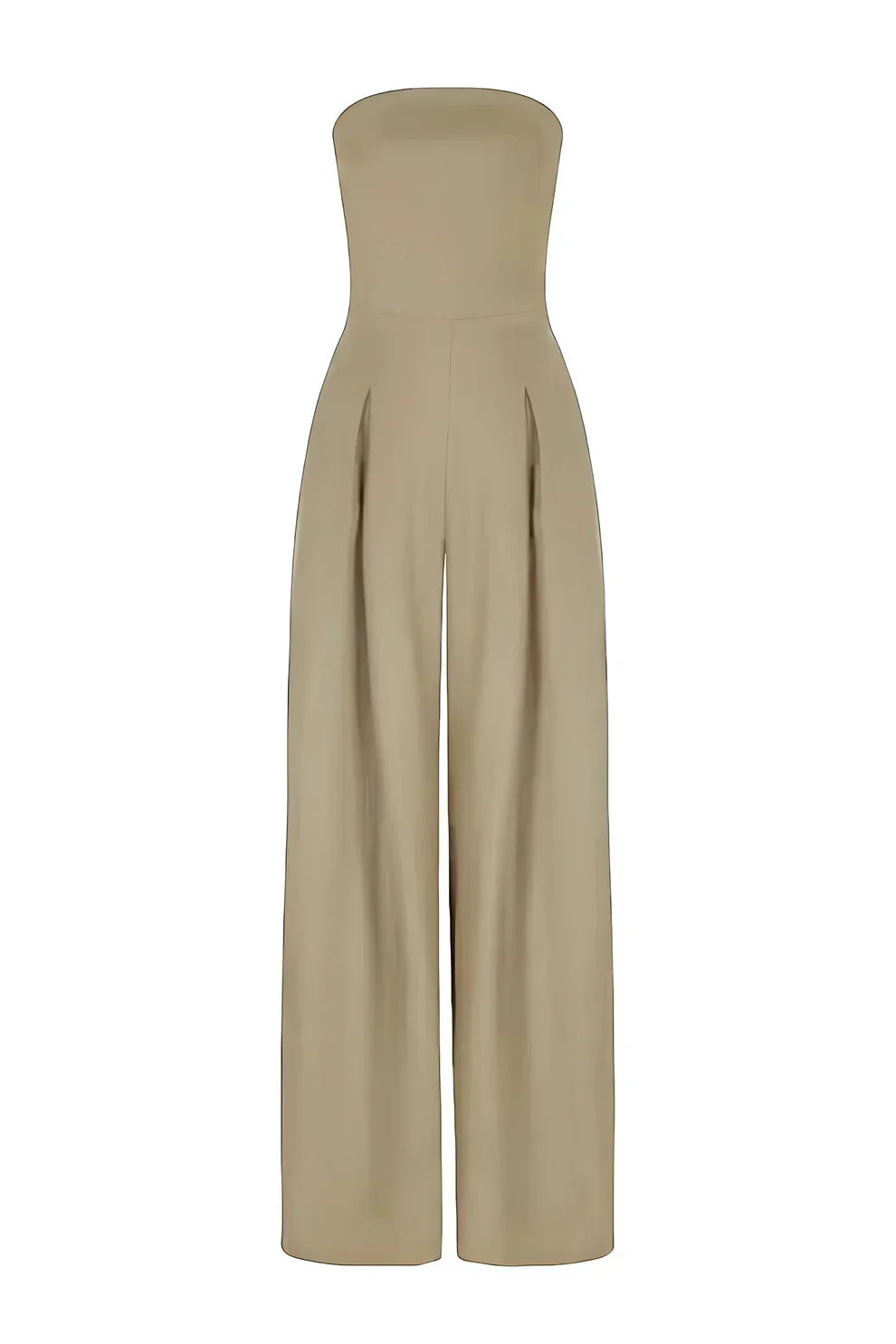 Madeline™ | Strapless Wide-Leg Jumpsuit