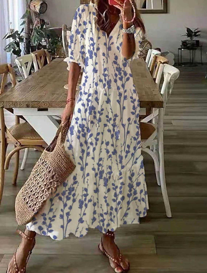 Mikah Boho Floral Dress