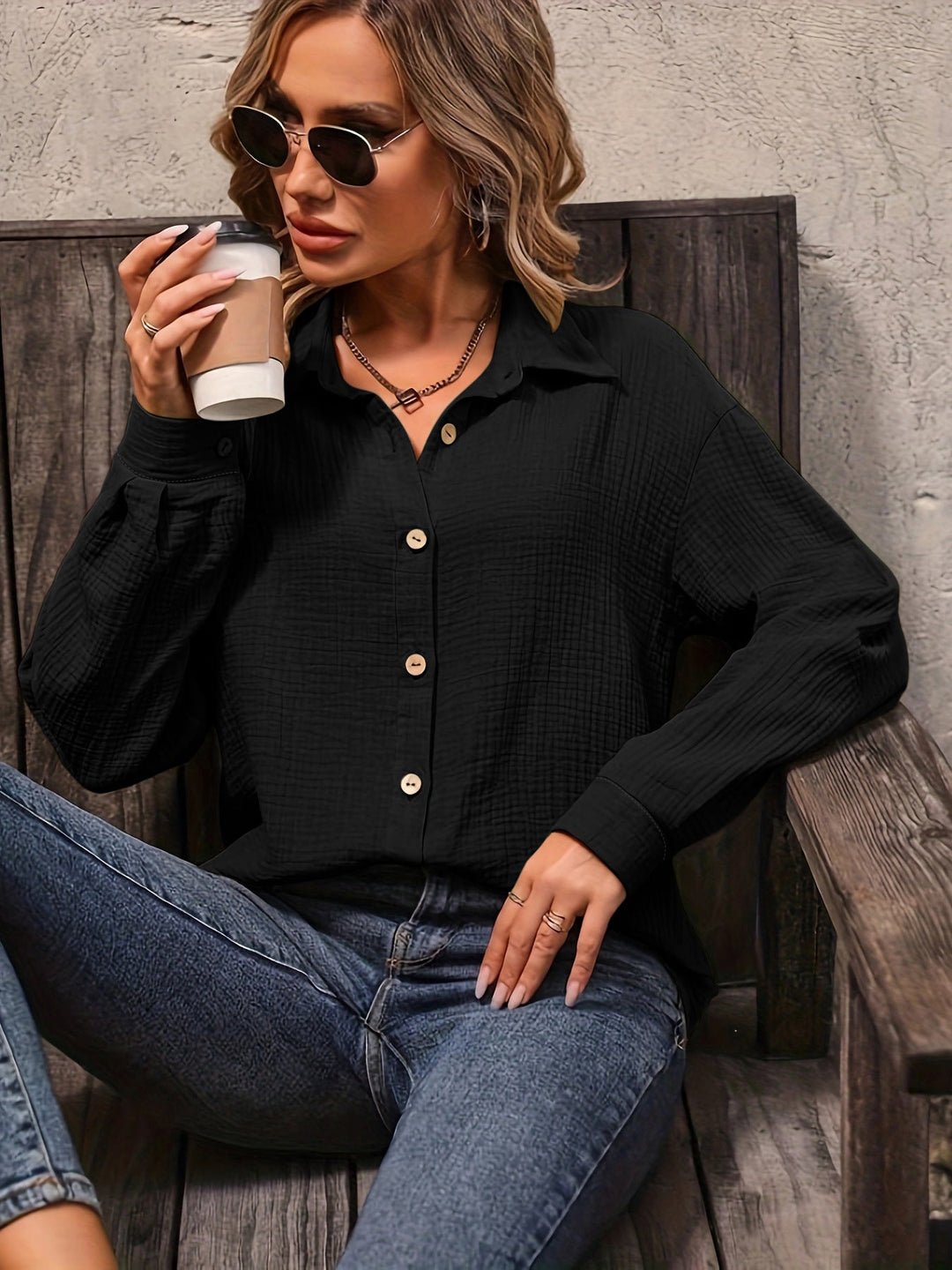 Amelia™ | NYRA Casual Blouse