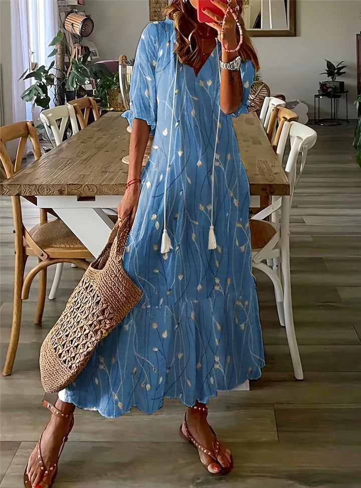 Mikah Boho Floral Dress