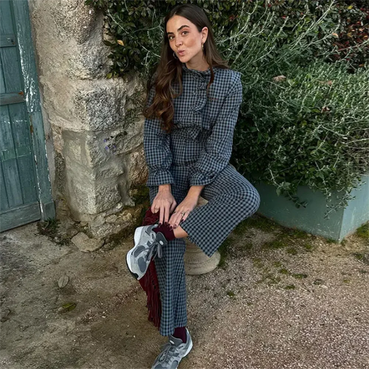 Brooklyn™ | Ophelia Plaid Jumpsuit