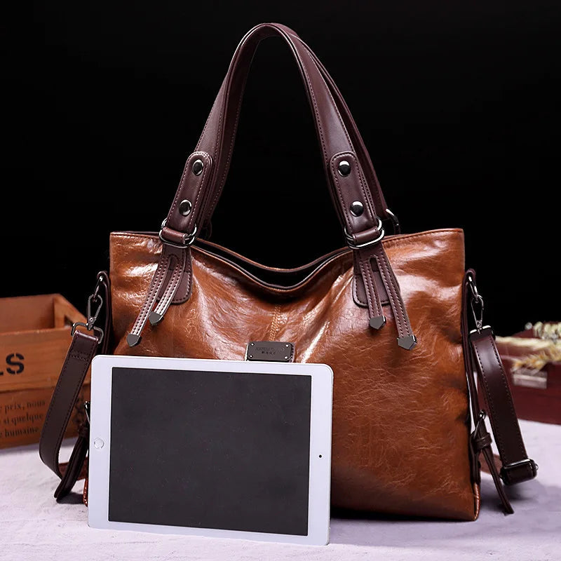 Aubrey™ | Refined Soft Leather Tote