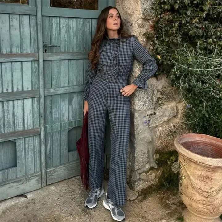 Brooklyn™ | Ophelia Plaid Jumpsuit