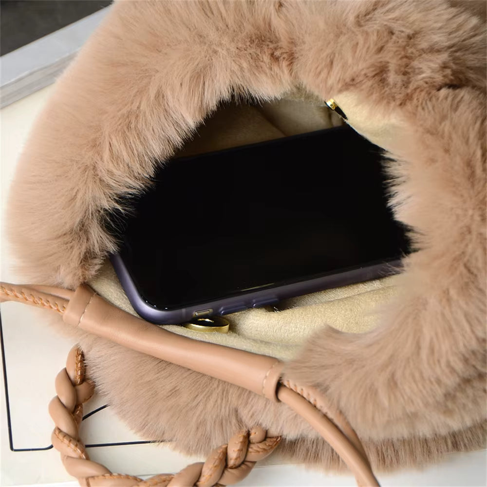 Emily™ | Plush Pumpkin Shoulder Tote