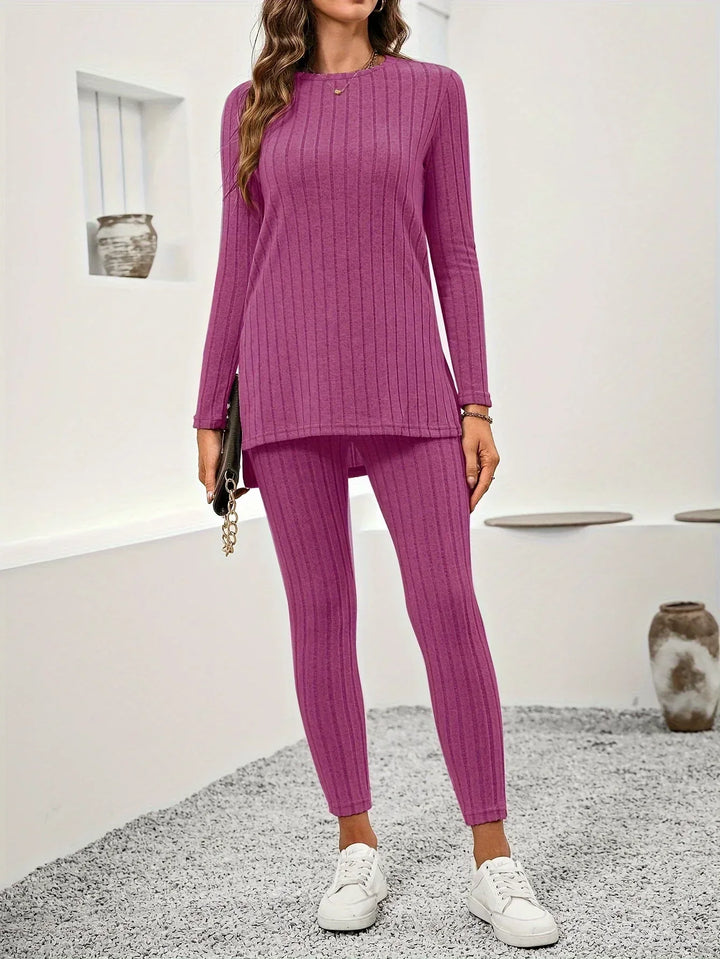Stella™ | Ribbed Knit Lounge Set