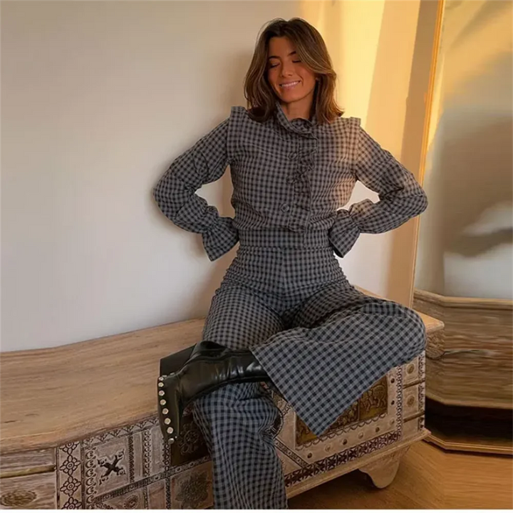 Brooklyn™ | Ophelia Plaid Jumpsuit