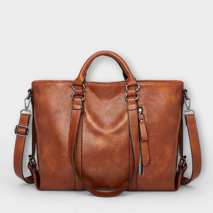 Camille™ | Olivia Large Leather Bag