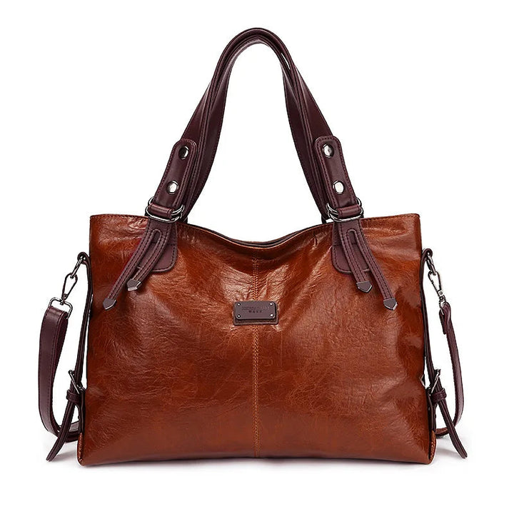 Aubrey™ | Refined Soft Leather Tote