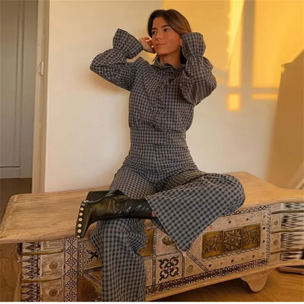 Brooklyn™ | Ophelia Plaid Jumpsuit