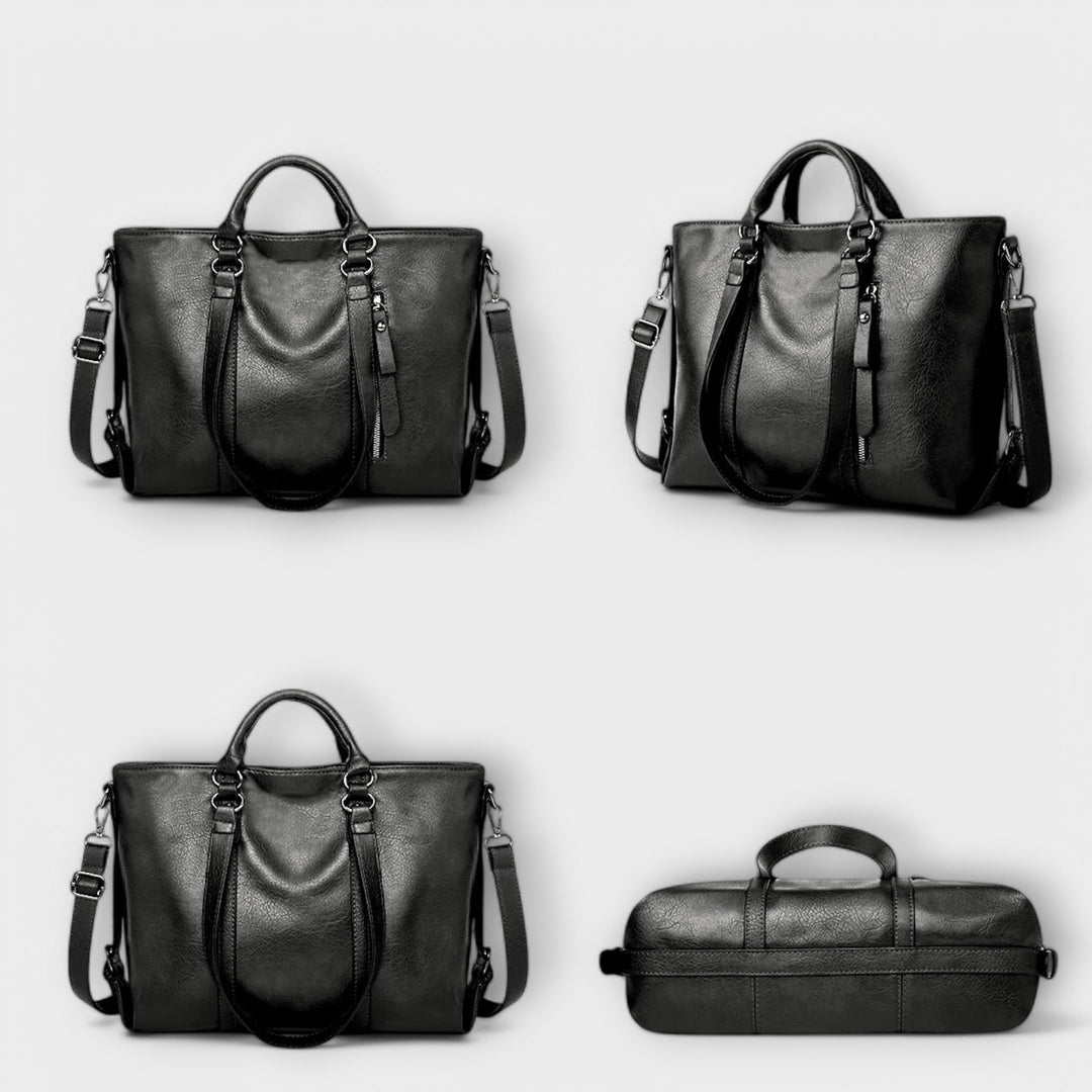 Camille™ | Olivia Large Leather Bag