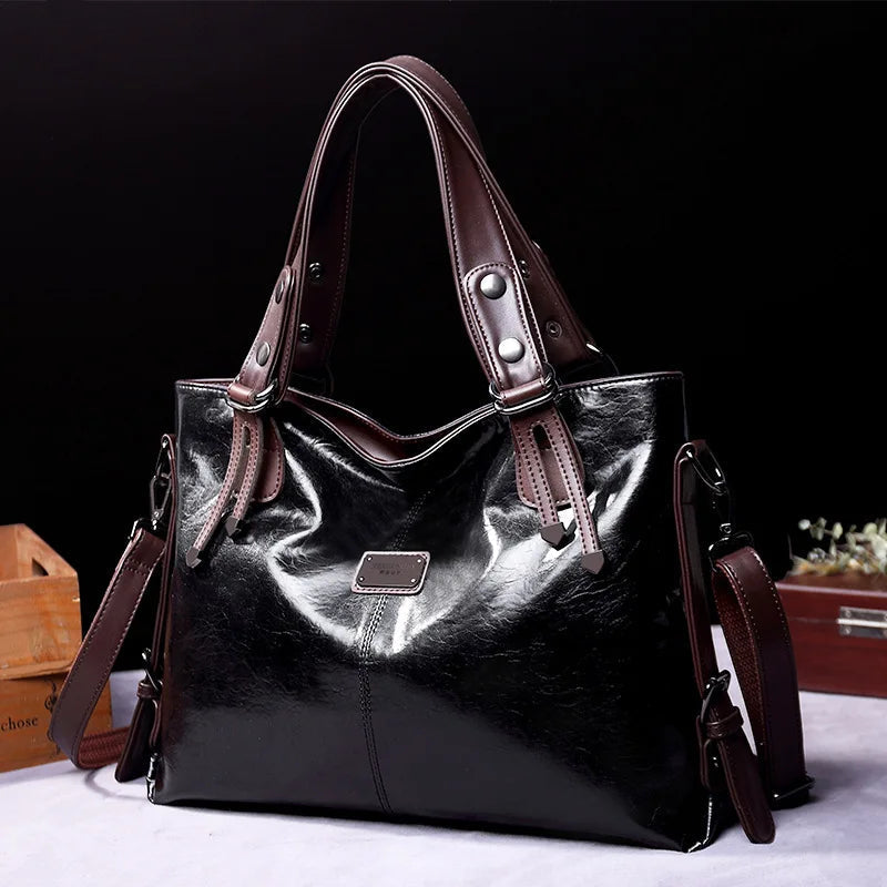 Aubrey™ | Refined Soft Leather Tote