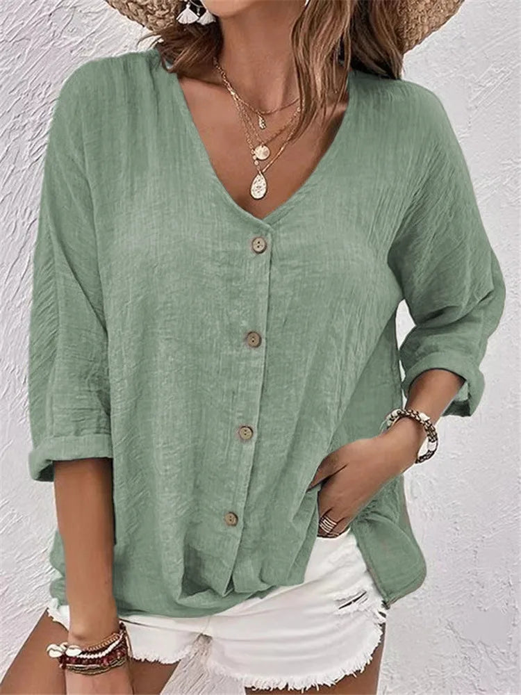 Trinity™ | Alana Linen Shirt