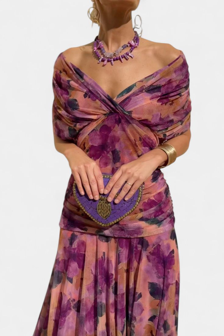 Aurora™ | Elegant Floral Dress