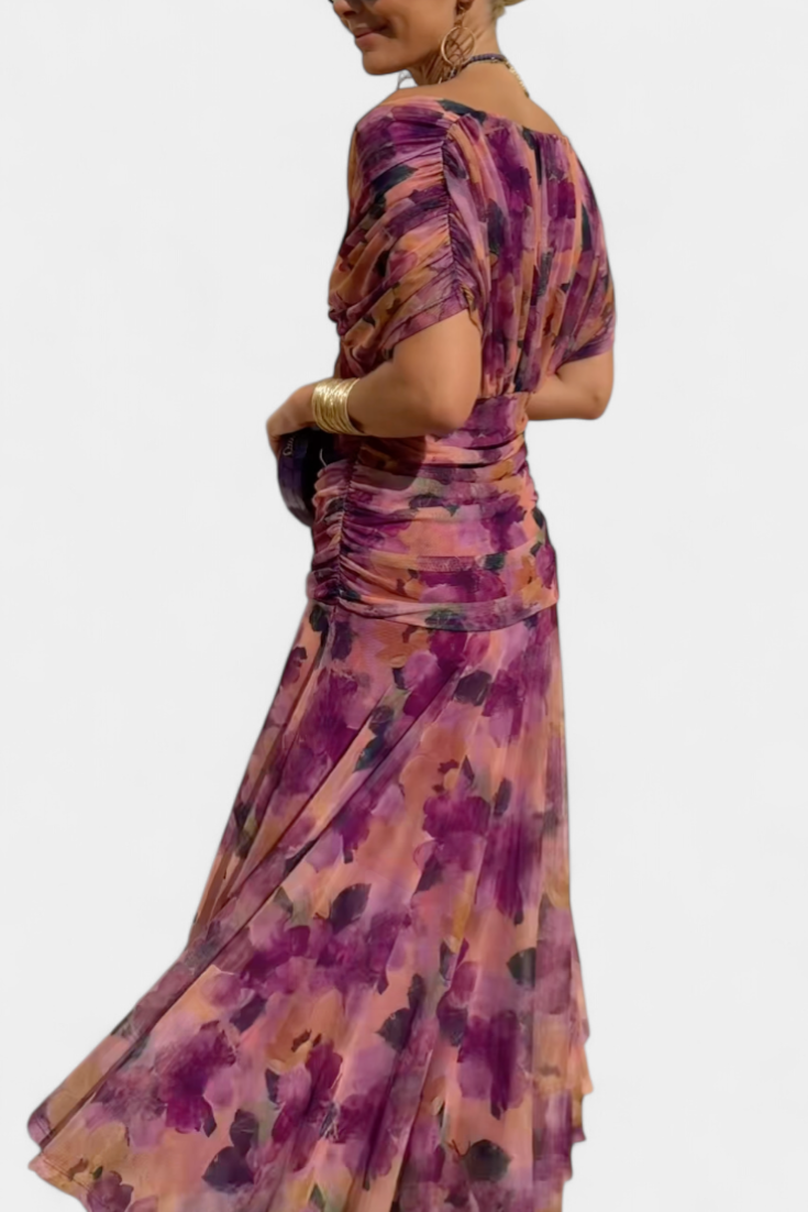 Aurora™ | Elegant Floral Dress